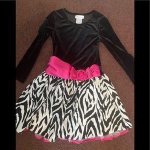 Zebra Girls Dress